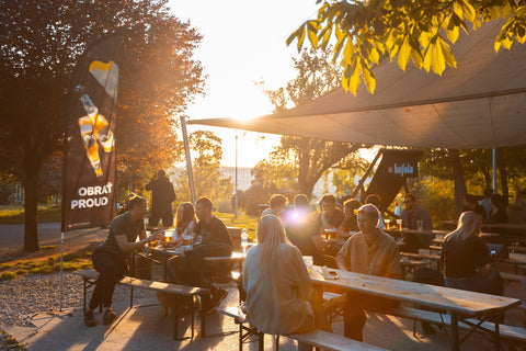 Basefound je součástí největší české udržitelné pivní zahrady Energy PUB